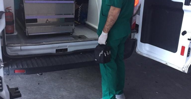 Yaralanan hastanın ameliyatına Ağrı Sağlık Müdürü girdi