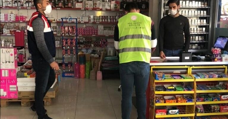 Ağrı’da karantina ihlaline 69 bin 300 lira para cezası kesildi