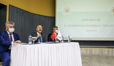 Ağrı’da İl Koordinasyon Kurulu Toplantısı, Vali Varol’un Başkanlığında Gerçekleştirildi