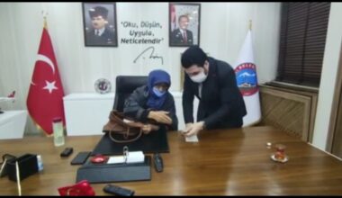 Başkan Sayan, Songül teyzeye verdiği sözü tuttu