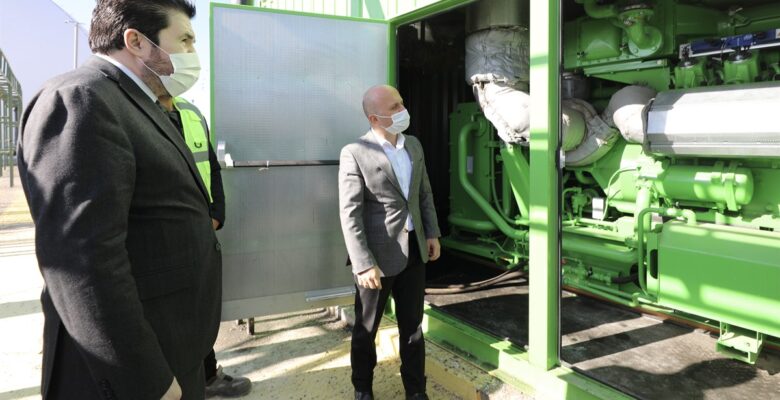 Vali Varol, Çöpten Elektrik Üretecek Katı Atık Dönüşüm ve Enerji Üretim Tesisinde İncelemelerde Bulundu