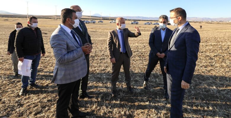 Vali Varol, Gıdakent Projesi Kapsamında Değerlendirilen Alternatif Alanlarda İncelemelerde Bulundu