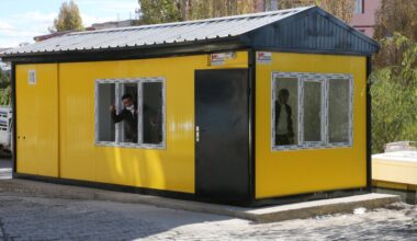 Diyadin’de Merkez Taksi Durakları yenileniyor