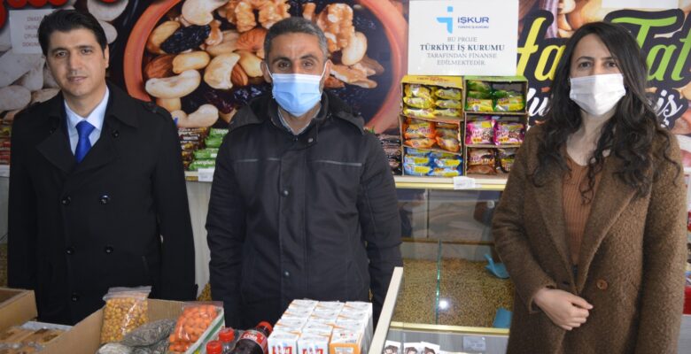 İŞKUR’dan destek alan engelli vatandaş kendi iş yerini açtı
