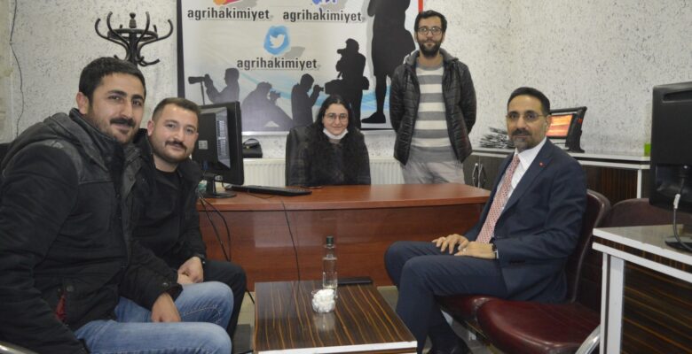 Belediye Başkan Yardımcısı Tunç’tan Ağrı Hakimiyet Gazetesi’ne ziyaret