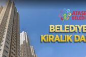 Ataşehir Belediyesi’nden 3 yıllığına kiralık daireler