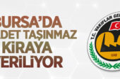 Vakıflar Bölge Müdürlüğü Bursa’da 20 adet taşınmazı ihale usulü ile kiraya verecek
