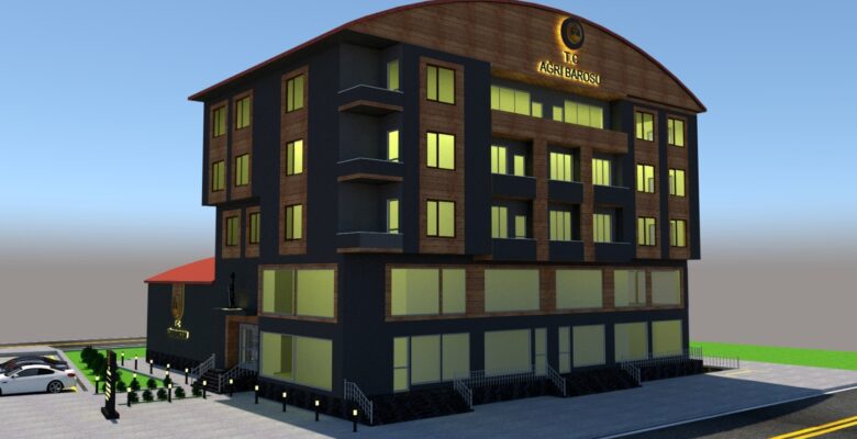 Ağrı Barosu idari ve sosyal tesis binasının inşaat ihalesi yapıldı