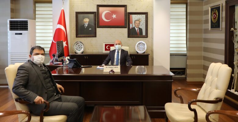 Diyadin Kaymakamı Balcı, Vali Varol’u ziyaret ederek görevine başladı