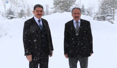 Milletvekili Çelebi, AİÇÜ Rektörü Prof. Dr. Karabulut’u ziyaret etti