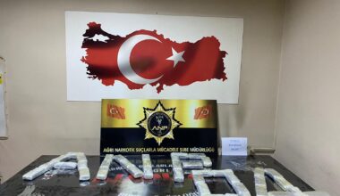 Ağrı’da 21 kilogram eroin ele geçirildi