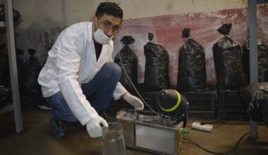 Ağrılı girişimci sanayi sitesinde mantar üretim tesisi kurdu