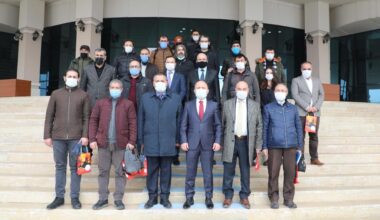 VALİ VAROL GAZETECİLERLE BULUŞTU