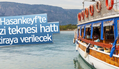 Gezi teknesi hattı kiraya verilecek