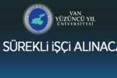 Van Yüzüncü Yıl Üniversitesi 50 sürekli işçi alımı yapacak