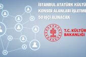 İstanbul Atatürk Kültür Merkezi Konser Alanları İşletme Müdürlüğü Sürekli İşçi Alım İlanı