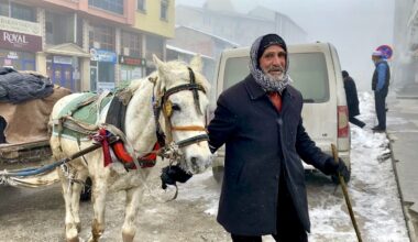 Ağrı’da soğuk hava ve sis etkili oluyor