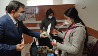 Diyadin Kaymakamı ve Belediye Başkan Vekili Balcı sağlık çalışanlarını unutmadı