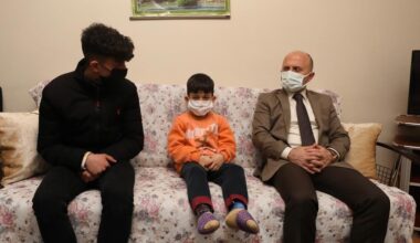 Vali Varol’dan, Çiftçi Ailesine ziyaret