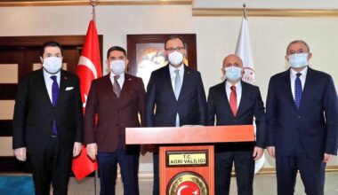 Gençlik ve Spor Bakanı Kasapoğlu Ağrı’ya geldi