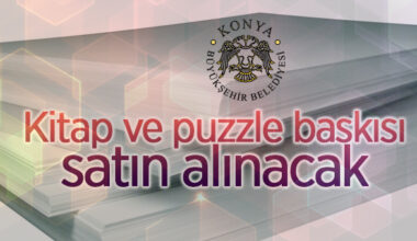 20 bin adet kitap ve 7 bin adet puzzle baskısı satın alınacak
