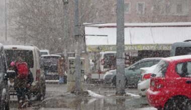 Ağrı’da kar yağışı etkili oldu