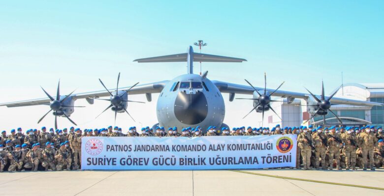 Kahraman komandolar dualarla Ağrı’dan Suriye’ye uğurlandı