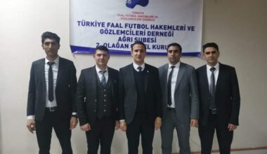 TFFHGD Ağrı Şubesi Güven Tazeledi