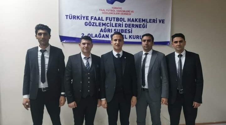 TFFHGD Ağrı Şubesi Güven Tazeledi