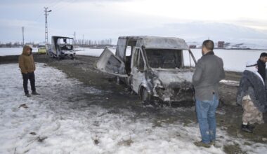 Ağrı’da araç kundaklama olayı ile ilgili 4 kişi gözaltına alındı