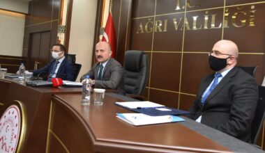 Vali Varol Basın Mensupları ile bir araya geldi