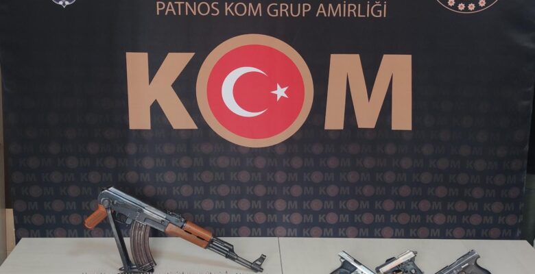 Ağrı’da silah kaçakçılığı operasyonu