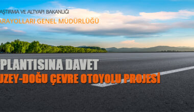 İzmir Kuzey-Doğu Çevre Otoyolu Projesi Hakkında Halkın Görüşü Alınacak