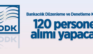 Bankacılık Düzenleme ve Denetleme Kurumu 120 personel alacak