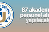 İstanbul Arel Üniversitesi 87 öğretim üyesi alacak
