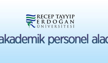 Recep Tayyip Erdoğan Üniversitesi 30 öğretim üyesi alacak