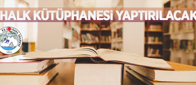 Bitlis’te halk kütüphanesi inşaatı yaptırılacak