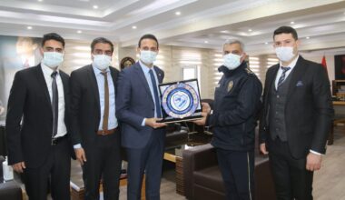 TFFHGD Ağrı Şubesinden, İl Emniyet Müdürü Özen’e Ziyaret