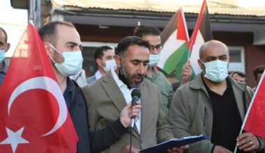 Ağrı’da İsrail saldırılarına tepki