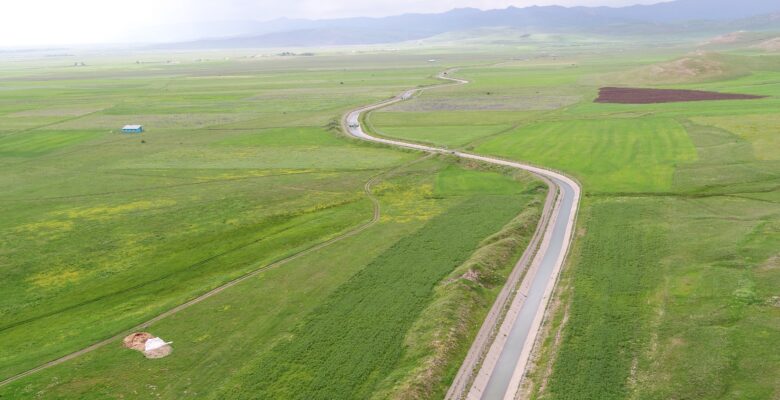 Ağrı toprakları suyla buluşuyor