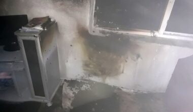 Ağrı’da bir evde çıkan yangın paniğe neden oldu