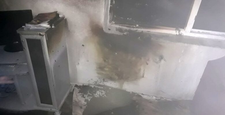 Ağrı’da bir evde çıkan yangın paniğe neden oldu