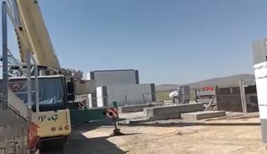 Ağrı’da asfalt plentinin kurulumu için çalışmalar başladı