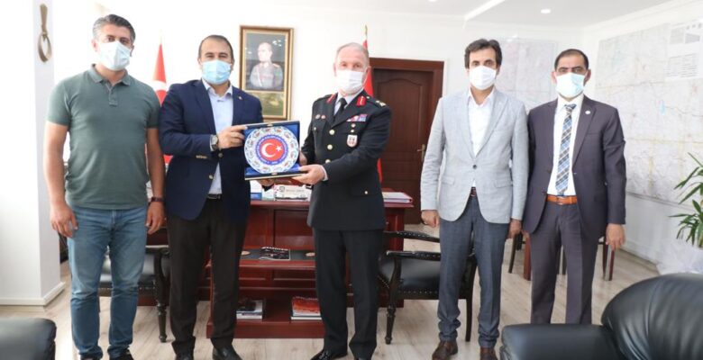 ASKF’den Ağrı Jandarma Komutanlığına Tebrik Ziyareti