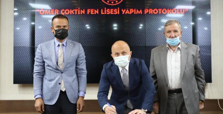 Doğubayazıt Ömer Çoktin Fen Lisesi yapım işi protokolü imzalandı