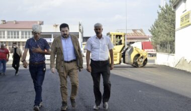 Ağrı Sanayi Sitesi Asfaltlanıyor