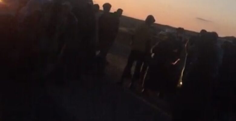 Hayvanları yolun karşısına geçirmek isteyen kız çocuğu tırın altında kaldı