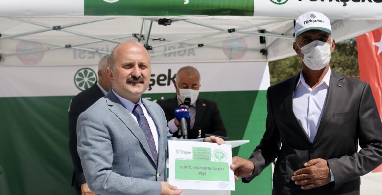 Ağrı Şeker Fabrikasının pancar alım kampanyası başladı