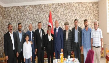 Kaymakam Balcı, görev yaptığı yerlerde gazi olanları anlattı, hem duygulandı hem duygulandırdı