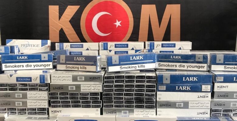 Ağrı’da 2 bin 500 karton kaçak sigara ele geçirildi